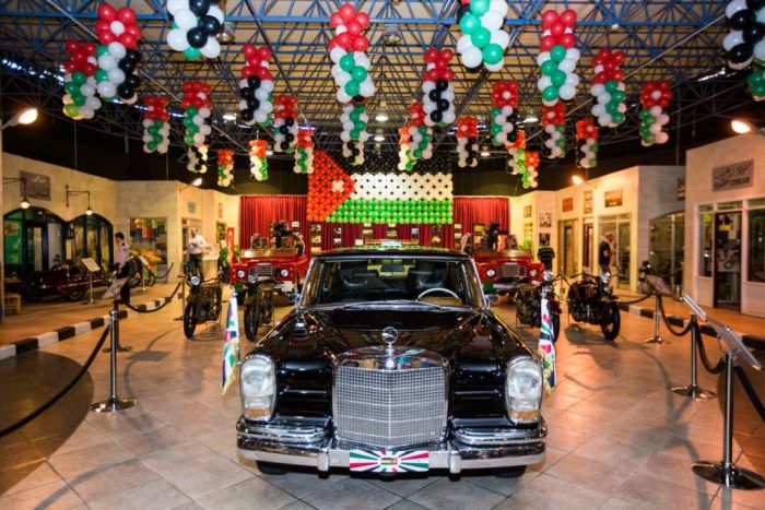 متحف السيارات الملكي وشركة زين ينظمان احتفالا مميزا بمناسبة عيد الاستقلال الحادي والسبعين