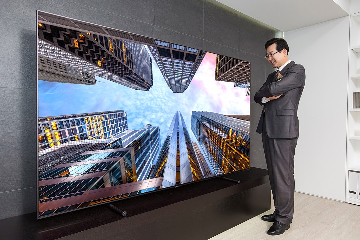 سامسونج الكترونيكس تطلق تلفزيون Q9 فائق الحجم بتقنية QLED 88 انش في أمريكا الشمالية وكوريا