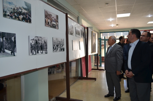 افتتاح معرض  صور الهاشميين في جامعة عمان الأهلية   